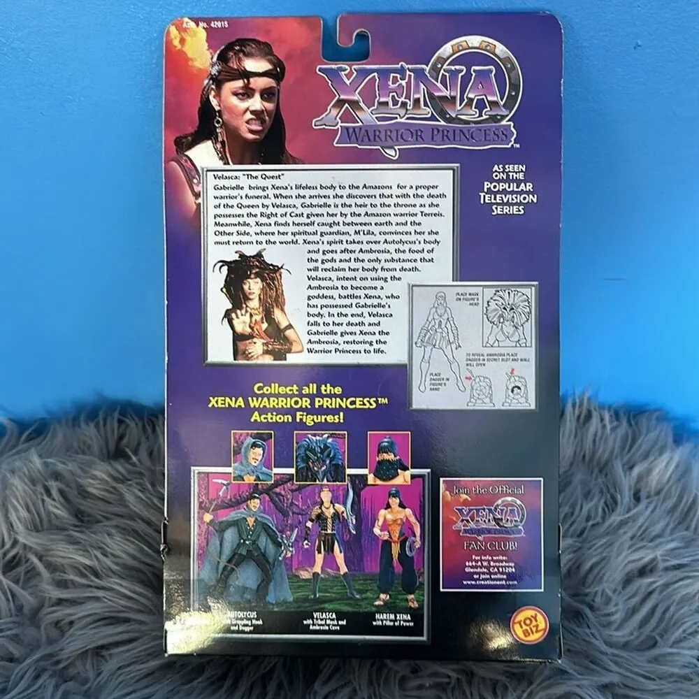 Xena - Series 2 Velasca Amazon Warrior Action Figure Doll 1998